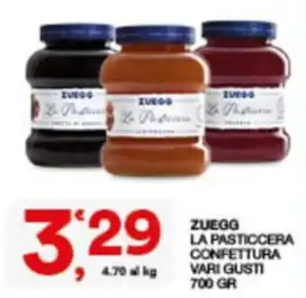 Sisa ZUEGG LA PASTICCERA CONFETTURA offerta