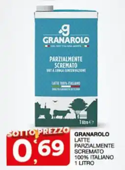 Sisa GRANAROLO LATTE PARZIALMENTE SCREMATO offerta