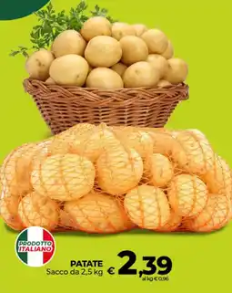 Ipercoop PATATE offerta