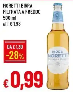 IperFamila Birra Moretti offerta