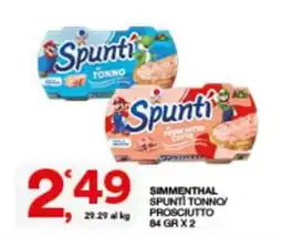 Sisa Spunti Tonno/Prosciutto offerta