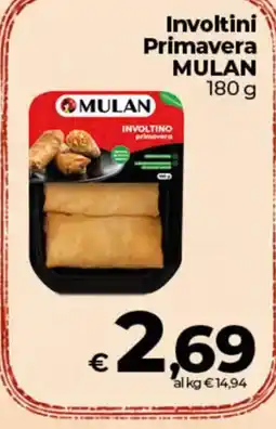 Ipercoop Involtini Primavera MULAN offerta