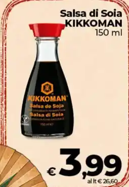 Ipercoop Salsa di soia Kikkoman offerta