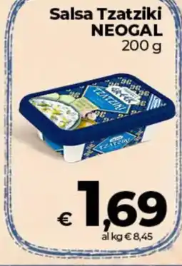 Ipercoop Salsa Tzatziki NEOGAL offerta