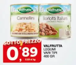 Sisa Valfrutta Legumi Vari Tipi offerta