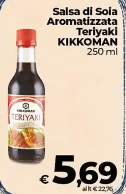 Ipercoop Salsa di Soia Aromatizzata Teriyaki Kikkoman offerta
