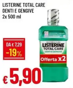 IperFamila Listerine Total Care Denti e Gengive offerta