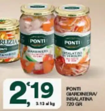 Sisa PONTI GIARDINIERA/INSALATINA offerta