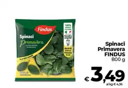 Ipercoop Spinaci Primavera FINDUS offerta