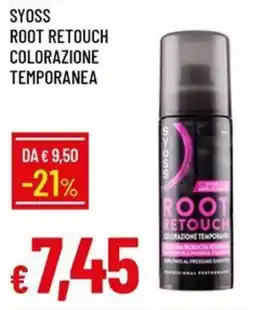 IperFamila SYOSS ROOT RETOUCH COLORAZIONE TEMPORANEA offerta