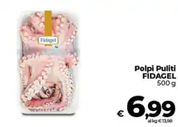 Ipercoop Polpi Puliti FIDAGEL offerta