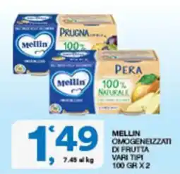 Sisa Mellin Omogeneizzati di Frutta offerta