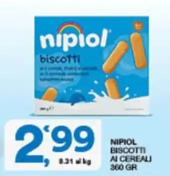 Sisa Nipiol biscotti ai cereali offerta
