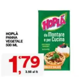 Sisa Hoplà Panna Vegetale offerta