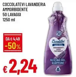 IperFamila Coccolatevi Lavanderia Ammorbidente offerta