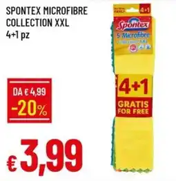 IperFamila Spontex Microfibre Collection XXL offerta