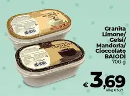 Ipercoop Granita di Mandorla Siciliana BAIODÌ offerta