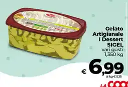 Ipercoop Gelato Artigianale I Dessert SIGEL offerta