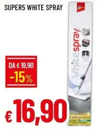 IperFamila SUPER5 WHITE SPRAY offerta