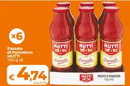 Ipercoop Passata di Pomodoro MUTTI offerta