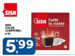 Sisa SISA Caffè in cialde offerta