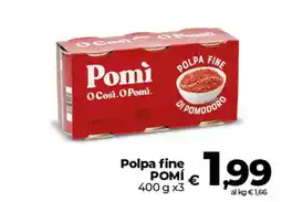 Ipercoop Polpa fine POMÍ offerta