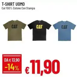 IperFamila T-SHIRT UOMO Cat offerta