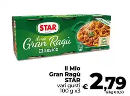 Ipercoop Il Mio Gran Ragù STAR offerta