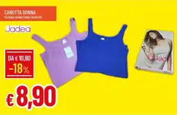 IperFamila Canotta Donna Costina Jadea Colori Assortiti offerta