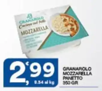 Sisa GRANAROLO MOZZARELLA PANETTO offerta