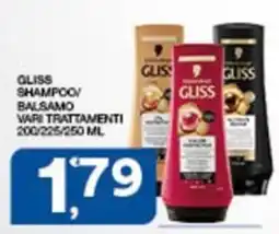 Sisa GLISS SHAMPOO/BALSAMO offerta