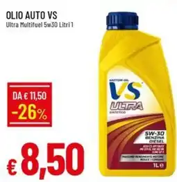 IperFamila OLIO AUTO VS Ultra Multifuel offerta