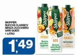 Sisa Skipper Succhi Classici Senza Zucchero offerta