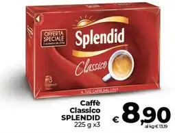 Ipercoop Caffè Classico SPlendid offerta