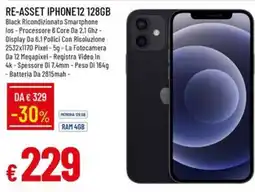 IperFamila RE-ASSET IPHONE12 128GB offerta