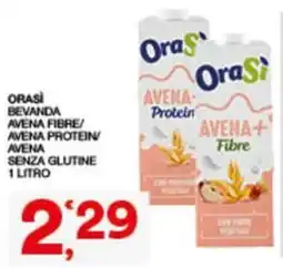 Sisa ORASI BEVANDA AVENA FIBRE/AVENA PROTEIN/AVENA SENZA GLUTINE offerta