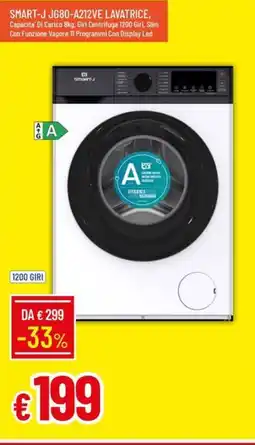 IperFamila SMART-J JG80-A212VE LAVATRICE offerta