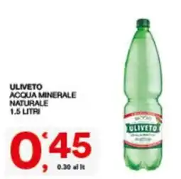 Sisa ULIVETO ACQUA MINERALE NATURALE offerta