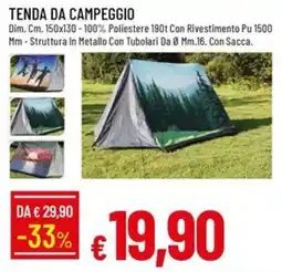 IperFamila TENDA DA CAMPEGGIO offerta
