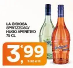 Sisa LA GIOIOSA SPRITZZOSO/ HUGO APERITIVO offerta