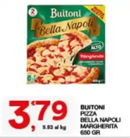 Sisa Buitoni Pizza Bella Napoli Margherita offerta