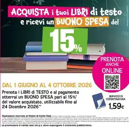 IperFamila LIBRI di testo offerta