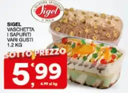 Sisa Sigel Vaschetta I Sapuriti offerta