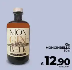 Ipercoop Gin MONGINBELLO offerta