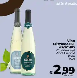 Ipercoop Vino Frizzante IGT MASCHIO offerta