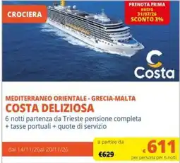 IperFamila COSTA DELIZIOSA offerta