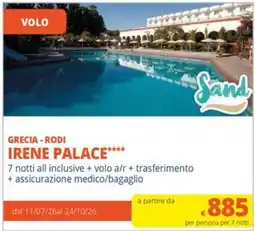 IperFamila IRENE PALACE**** offerta