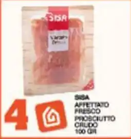 Sisa SISA AFFETTATO FRESCO PROSCIUTTO CRUDO offerta