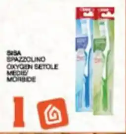 Sisa SASA SPAZZOLINO OXYGEN BETOLE MEDIE/MORBIDE offerta