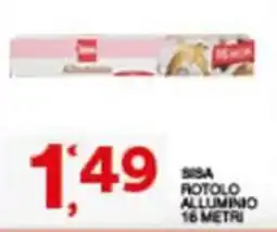 Sisa SISA ROTOLO ALLUMINIO offerta